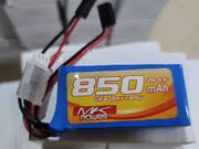 Bateria De Life 850 6.6v 25c Receptor Rx