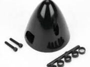 spinner de  nylon  Great planes 2-3/4 70 mm  PRETO 