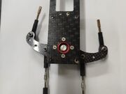 Bandeja de leme servo de fibra de carbono - 696