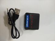 Carregador DC 3,7V 1S RC – Carregador Lipo compacto de 3 portas